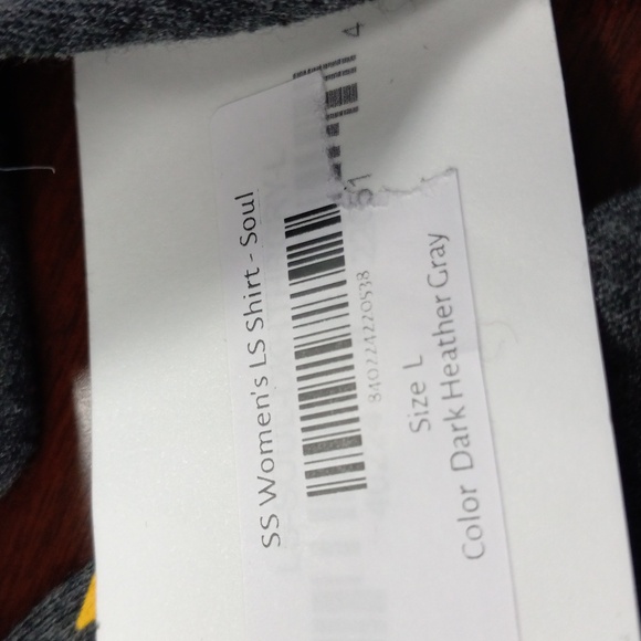 Simply Southern Gray Long Sleeve Shirt - Picture 8 of 8